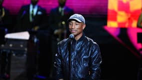 Pharrell Williams en concert à Atalnta, le 2 décembre 2022.