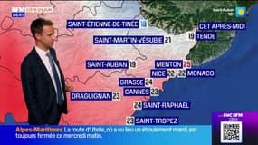 Météo Côte d'Azur: un mercredi ensoleillé, 22°C attendus à Nice