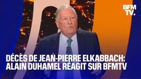 Décès de Jean-Pierre Elkabbach: Alain Duhamel réagit sur BFMTV 