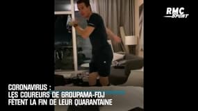 Coronavirus : Les coureurs de Groupama-FDJ fêtent la fin de leur quarantaine 
