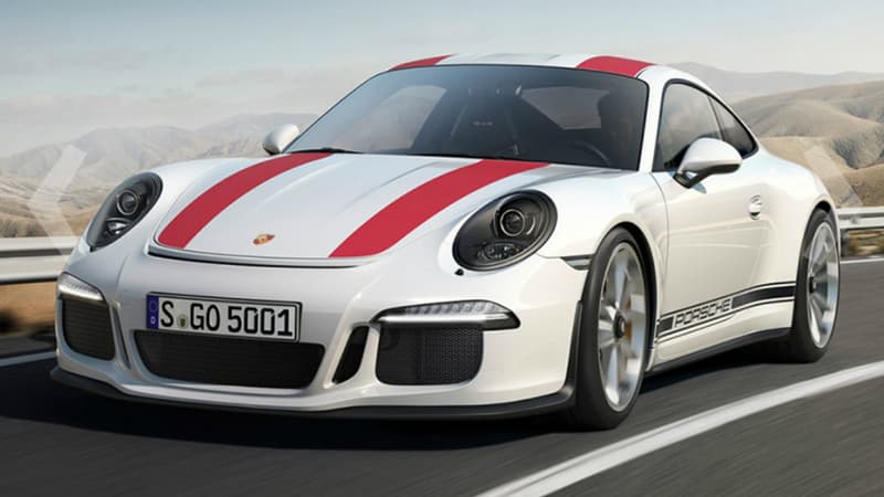 La Porsche 911R est l'une des nouveautés les plus attendues du Salon de Genève 2016.