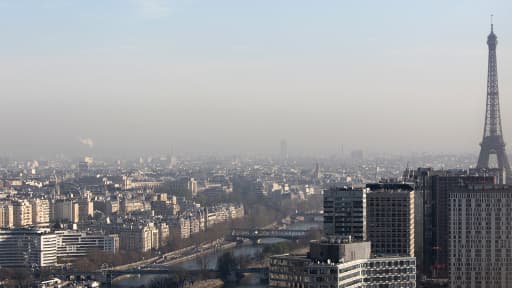 L'épisode de pollution du 14 mars 2014 avait plongé Paris dans une brume.