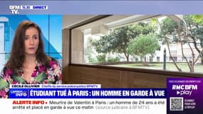 Étudiant tué à Paris: un homme placé en garde à vue