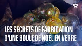 Les secrets de fabrication des boules de Noël en verre soufflé