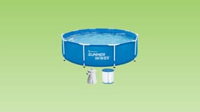 L’été sera chaud, mais avec Conforama, vous allez vous rafraîchir avec cette piscine à prix mini