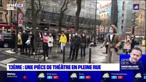 13ème: une pièce de théâtre en pleine rue