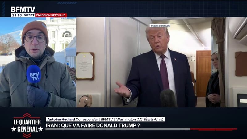 Que va faire Donald Trump face à l'Iran? : le président américain maintient le mystère sur ses intentions