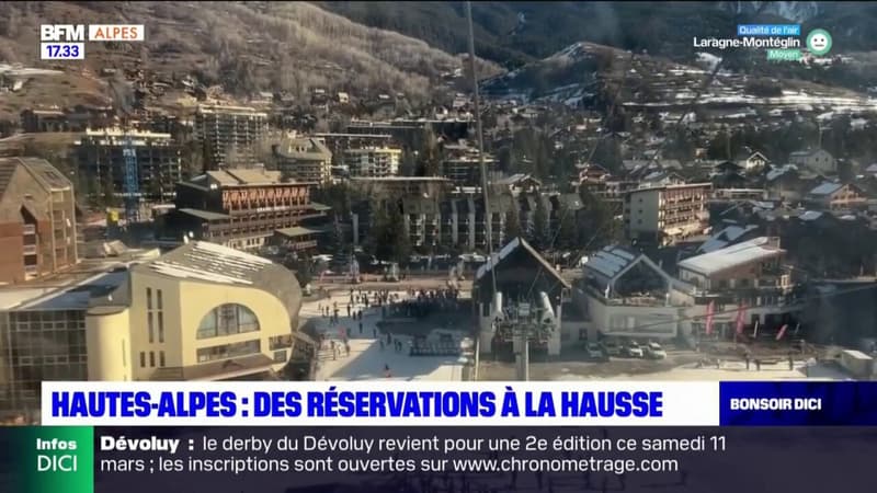 Hautes-Alpes: des réservations en hausse cet hiver