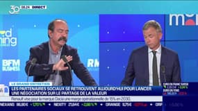 Philippe Martinez (CGT) : Faut-il augmenter les salaires dans les entreprises ? - 08/11