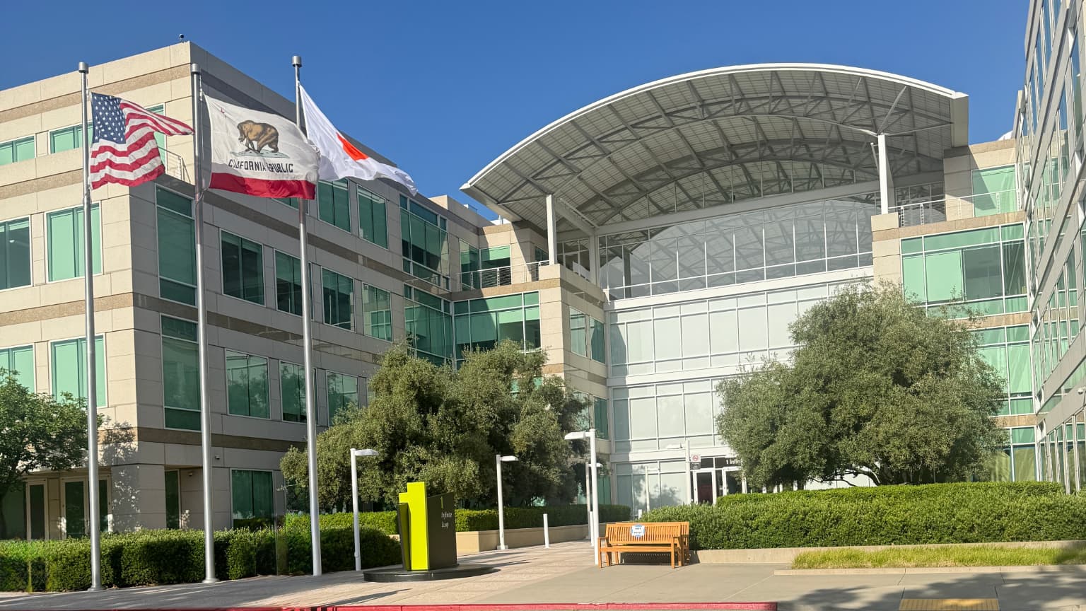 L'ancien siège d'Infinite Loop L'ancien siège d'Infinite Loop