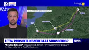 La nouvelle LGV Paris-Berlin pourrait contourner Strasbourg