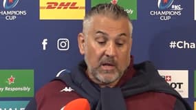 La Rochelle (Q) 31-23 UBB : Urios a "la faiblesse de penser que des choses vont s'améliorer"
