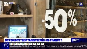 Île-de-France: la date des soldes jugée trop tardive par les commerçants