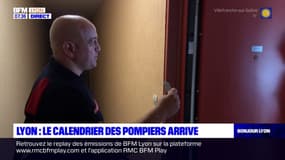 Lyon: la distribution du calendrier des pompiers débute