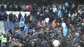 Les supporters de l'OM au Parc