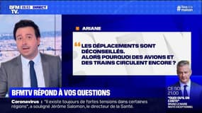 Pourquoi les trains et les avions circulent-ils encore? BFMTV répond à vos questions