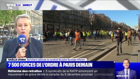 7 500 forces de l'ordre à Paris demain - 20/09