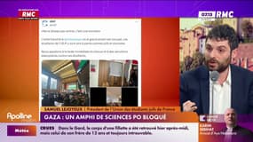 Le président de l'Union des étudiants juifs de France compte porter plainte après les incidents survenus à Sciences Po
