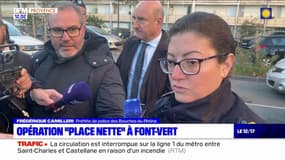 Marseille: opération "place nette" cité Font-Vert