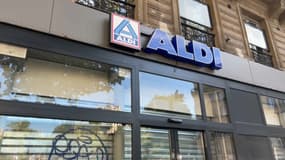 Le magasin Aldi boulevard Magenta fermé.