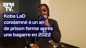 Koba LaD condamné à un an de prison ferme après une bagarre à la sortie d'une boîte de nuit en 2022