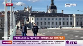 Voir l'armée au pouvoir? Un Français sur quatre est pour