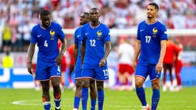 L'équipe de France contre la Pologne, le 25 juin 2024