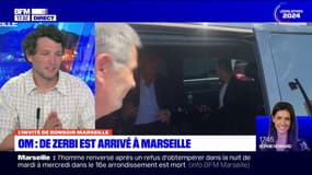 OM: Roberto De Zerbi est arrivé à Marseille