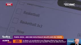 Paris-2024: 400 000 nouveaux billets mis en vente