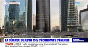 Paris: le quartier d'affaires de La Défense veut réduire de 15% sa consommation d'énergie cet hiver