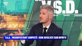 Manifestant amputé : "Une vie qui bascule", selon son avocate sur BFMTV - 22/01