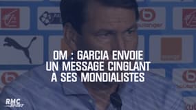 OM : Garcia envoie un message cinglant à ses mondialistes