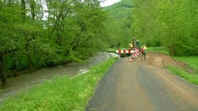 En Ariège, un village coupé du monde après une importante coulée de boue 