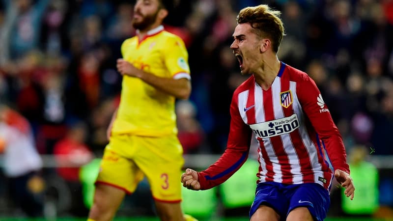 Antoine Griezmann, buteur contre Gijon