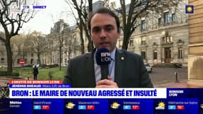  "C'est le fruit d'années de laxisme": Jérémie Bréaud, maire (LR) de Bron, ciblé par des jets de projectiles et de menaces mercredi soir, témoigne 