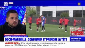 Ligue 1: l'OGC Nice prêt à affronter l'Olympique de Marseille