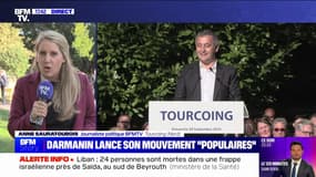 Gérald Darmanin lance son nouveau mouvement, baptisé "Populaires"