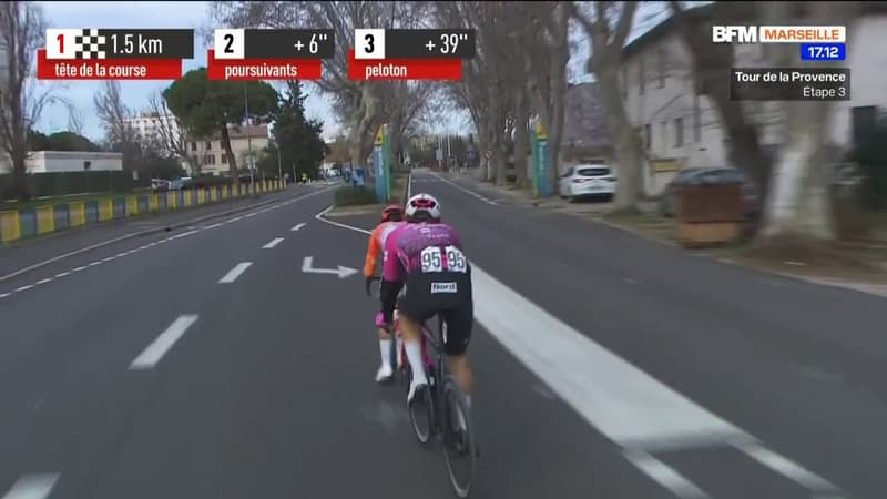 Mais quelle attaque d'Axel Laurence avant la flamme rouge ? Le Français s'envole vers la victoire !