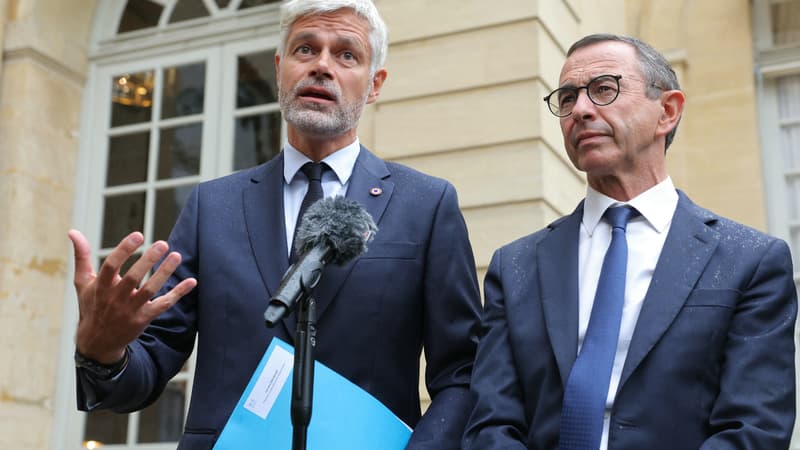 Présidentielle de 2027: Laurent Wauquiez tend la main à Bruno Retailleau pour "construire le rassemblement de la droite"