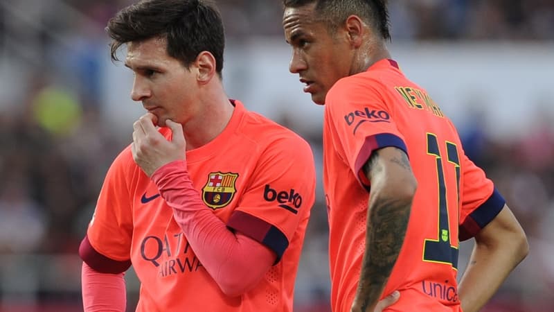 Messi et Neymar