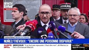 Explosion dans un immeuble dans l'Ain: "Une personne manque encore à l'appel", annonce Laurent Nuñez