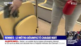 Coronavirus: le métro de Rennes désinfecté chaque nuit