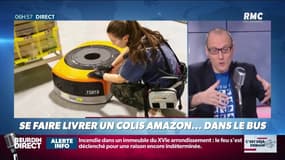 "C'est déjà demain": Amazon a mis au point un système pour se faire livrer... dans le bus