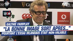 Irlande 32-19 France : "La bonne image sort après..." Galthié fairplay sur un essai irlandais non-valable