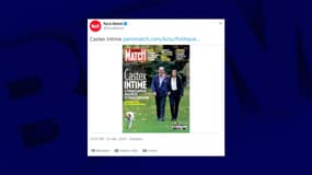 Jean Castex en une de Paris Match