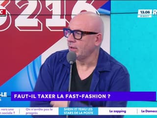 Taxer la fast-fashion : "Il n'est pas possible de faire un t-shirt à 2 euros sans employer des esclaves", martèle Fred Hermel