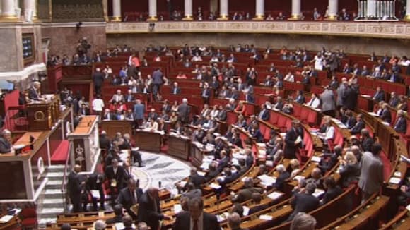 A l'Assemblée nationale (Illustration). A l'Assemblée nationale (Illustration).