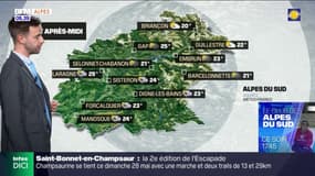 Météo Alpes du Sud: un lundi chaud mais des averses attendues, 24°C à Sisteron