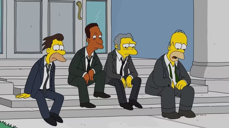 Image extraite des Simpson, saison 35, épisode 15. 