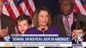 "Demain sera un nouveau jour en Amérique", Nancy Pelosi salue la réussite de son camp aux midterms